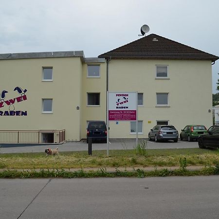 Zwei Raben Pension Maguncia Exterior foto